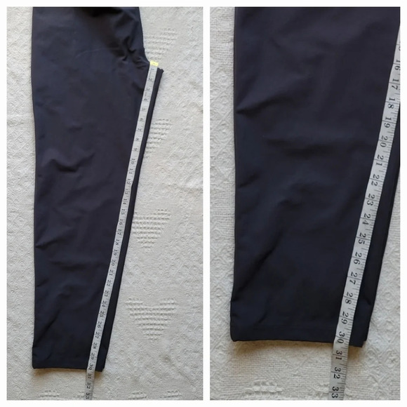 Theory Straight Leg Cotton Blend Business Trouser Pant - Picture 12 of 12